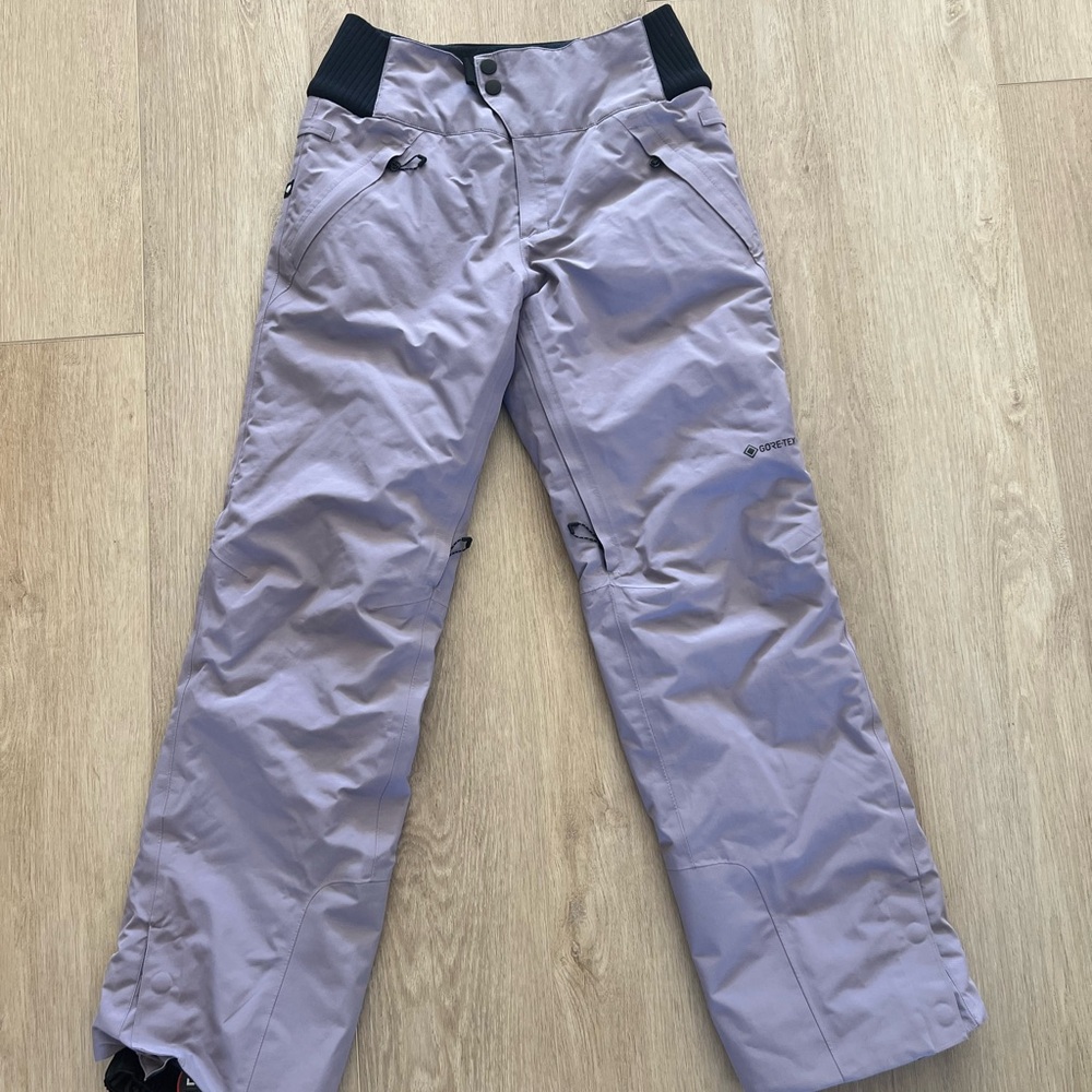 686 Women's Lavender Snow Pants with Black Waistband